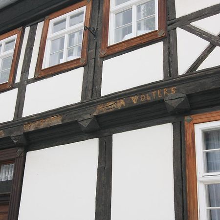Urlaub Im Fachwerk - Das Sattlerhaus Quedlinbourg Extérieur photo