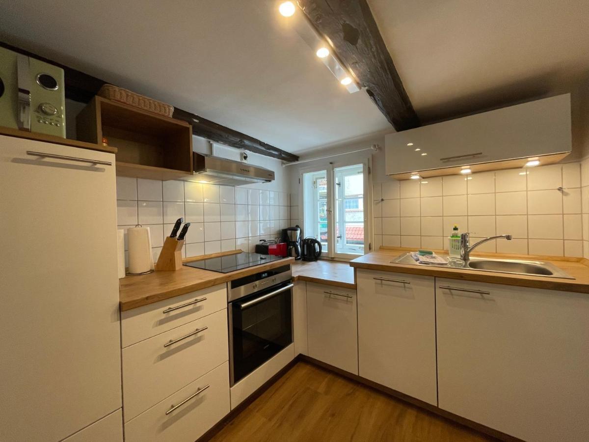 Urlaub Im Fachwerk - Das Sattlerhaus Quedlinbourg Extérieur photo